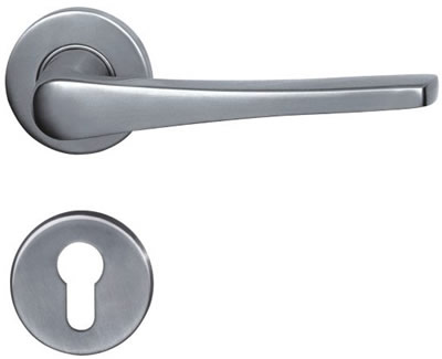 Solid Stainless Steel Lever Handle